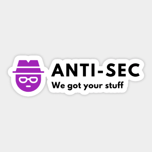 Anti-sec Sticker